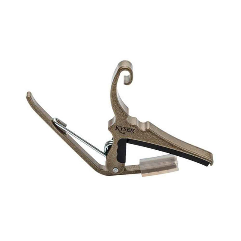 Kyser Quick Change Guitar Capo Acoustic 6 String Gold