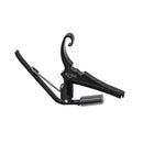 Kyser Quick Change Guitar Capo Acoustic 6 String Black Chrome