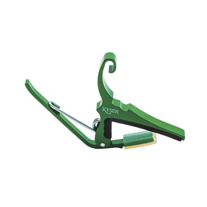 Kyser Quick Change Guitar Capo Acoustic 6 String Emerald Green