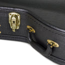 Koda 17 Fret Banjo Arch Top Wooden Black Case 7mm black plush interior