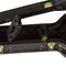 Koda 17 Fret Banjo Arch Top Wooden Black Case 7mm black plush interior