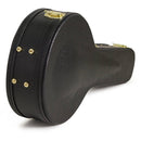 Koda 17 Fret Banjo Arch Top Wooden Black Case 7mm black plush interior