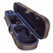 Koda 4-4 size violin light case holds two bows Black