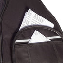 Koda 4/4 Size Acoustic Guitar Bag with 2 Large Front Pockets 10mm Padding BLACK