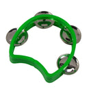 Koda 4" Star Tambourine, 4 Jingle Green