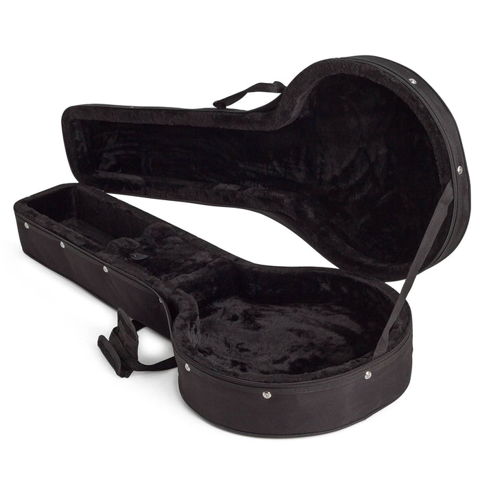 Koda 5 String Banjo Foam Black Case 7mm black plush interior