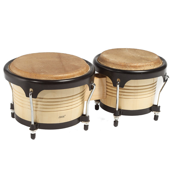 Koda Professional Tuneable Wooden Bongos Black Rims