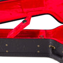 Koda Acoustic Arch Top Vintage Wooden Black Case 7mm red plush interior