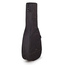 Koda Acoustic Guitar Black Foam Case 7mm black plush interior