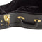 Koda Banjo Hard Case 19 Fret Arch Top Wooden Black 7mm black plush interior
