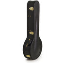 Koda Banjo Hard Case 19 Fret Arch Top Wooden Black 7mm black plush interior