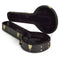 Koda Banjo Hard Case 19 Fret Arch Top Wooden Black 7mm black plush interior