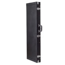 Koda Bass Guitar Square Corner Black Wooden Case 7mm black plush interior