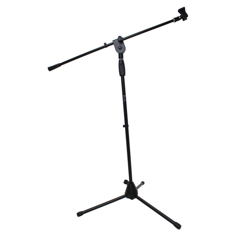 Koda Mic Boom Stand with Microphone, Mic Clip, Bag & Cable