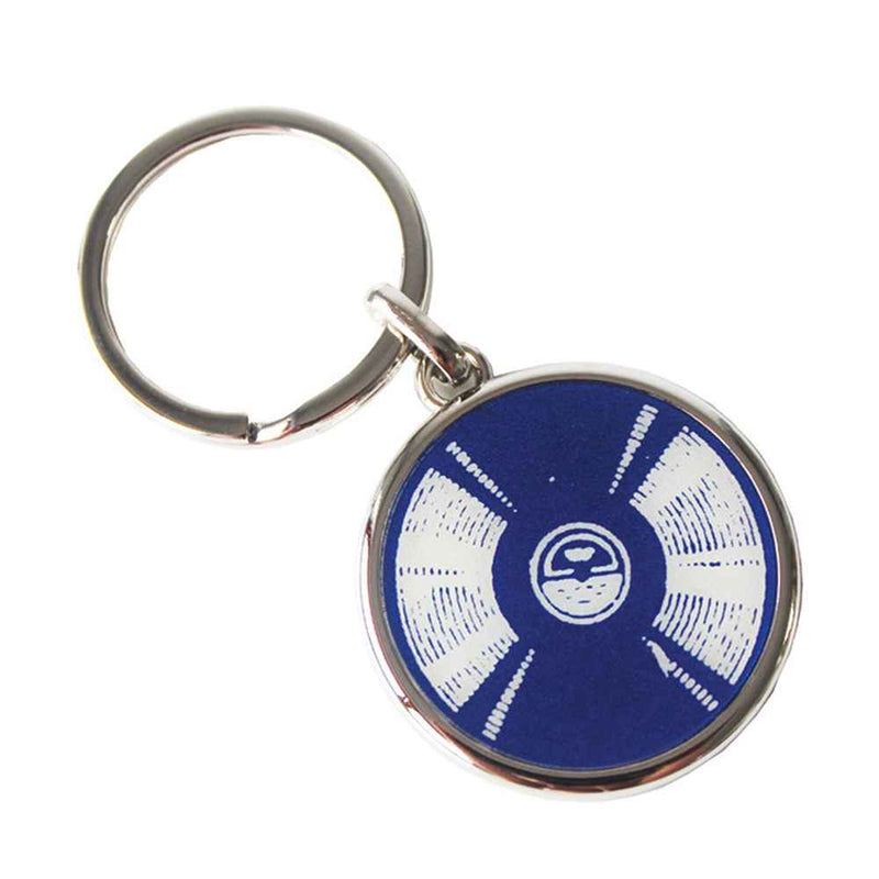 Land of Lost Content Metal Keyring Record