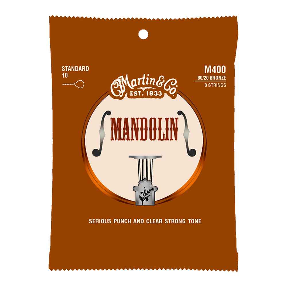 Loop End Mandolin Strings Martin Gauge 10 Mandolin Strings 80/20 Bronze Loop End – BestMusic.ie