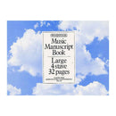 Woodstock Music Manuscript, A5 Size 4 Stave 32 Page