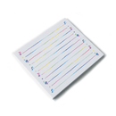 Memo Pad Rainbow Lines