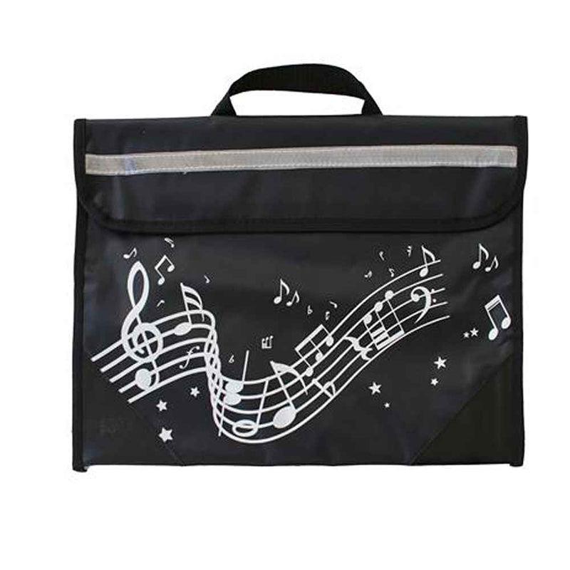 Musicwear Wavy Stave Music Bag Black