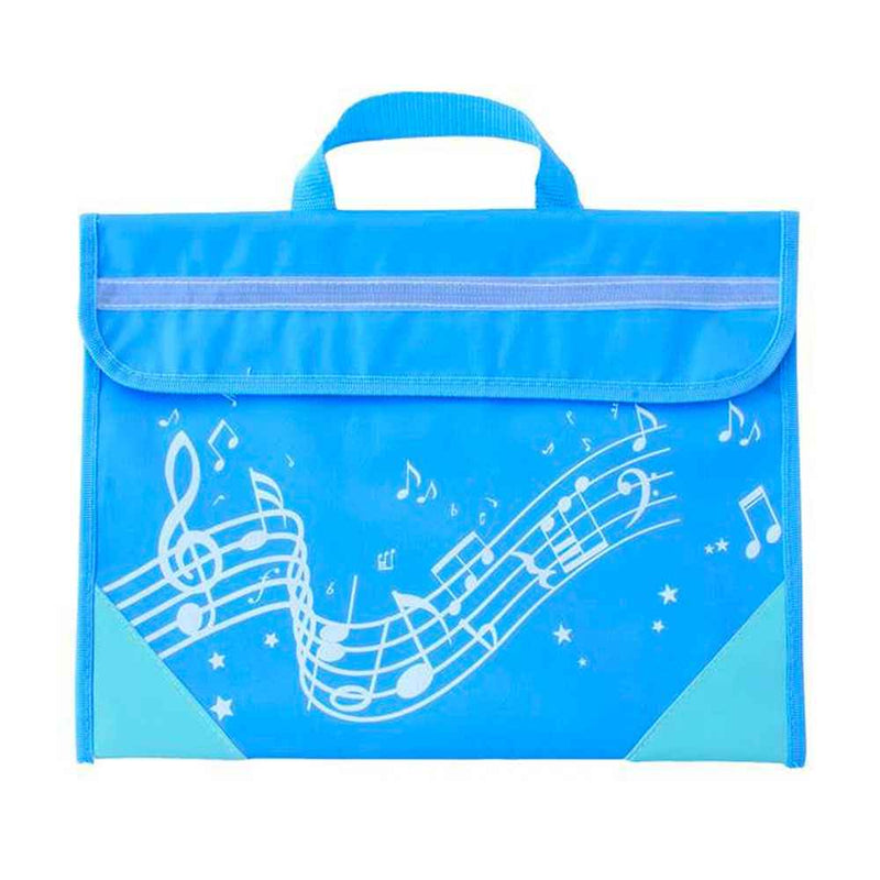 Musicwear Wavy Stave Music Light Blue