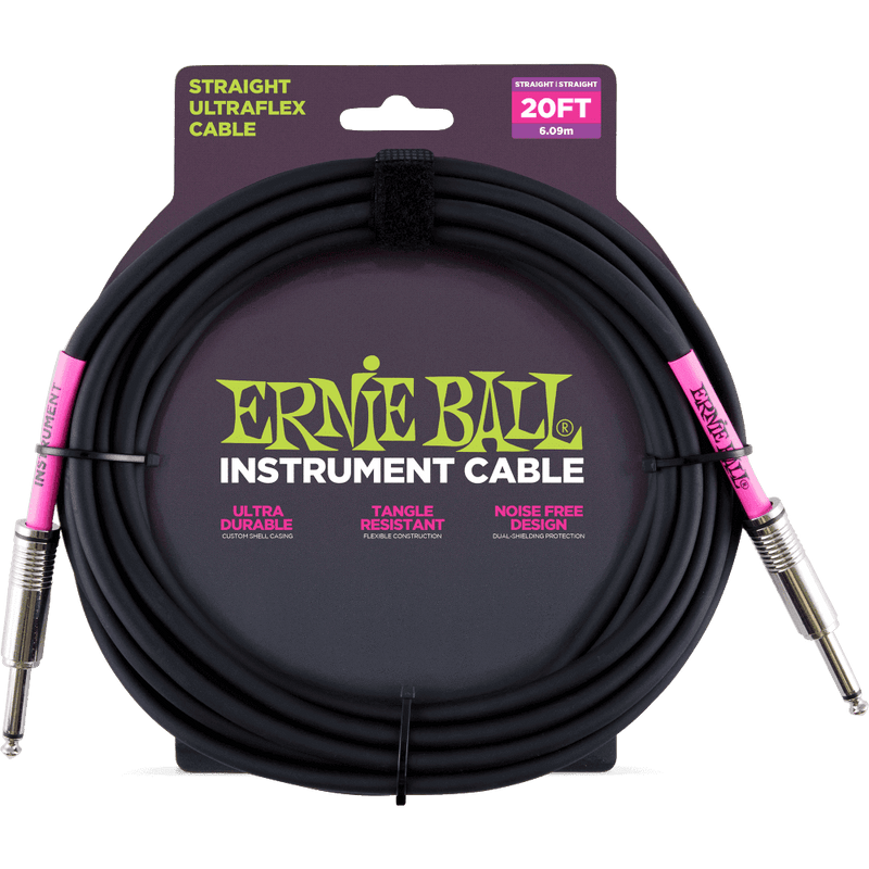 Ernie Ball 20FT Instrument Cable