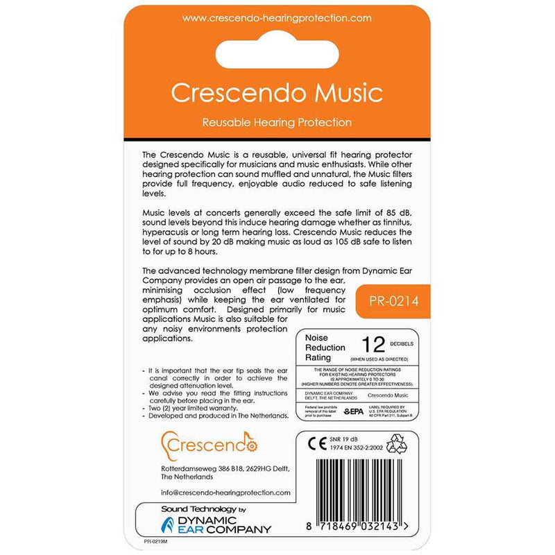 Crescendo: Music Ear Protection