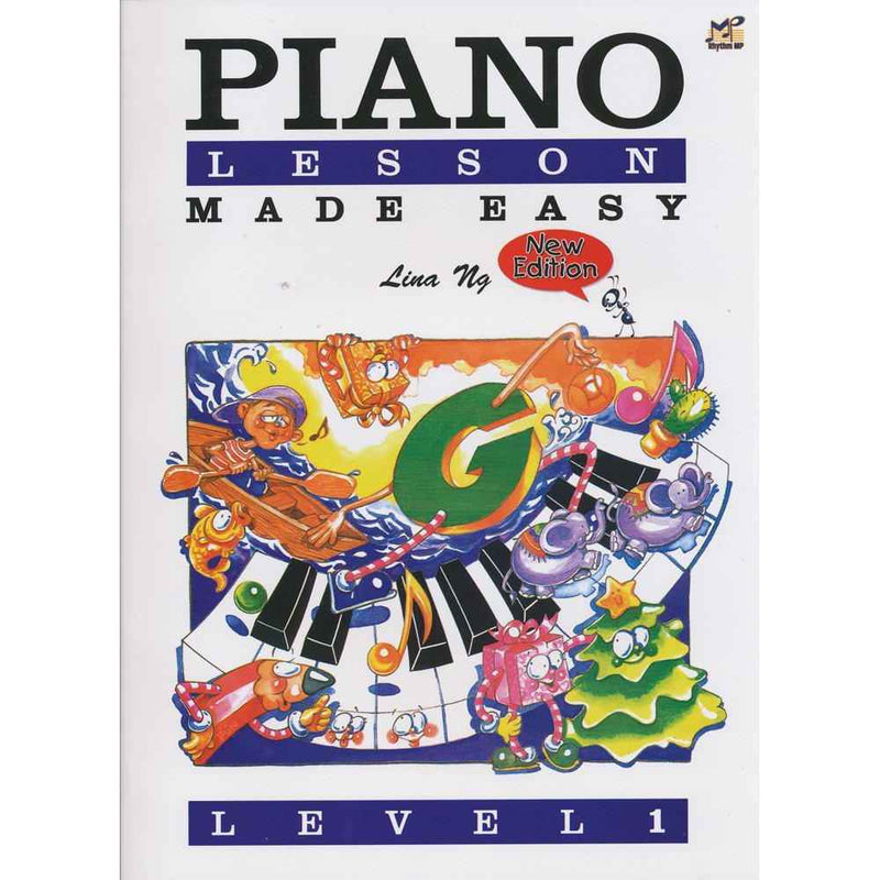 Piano Lesson Made Easy Level 1 by Lina Ng