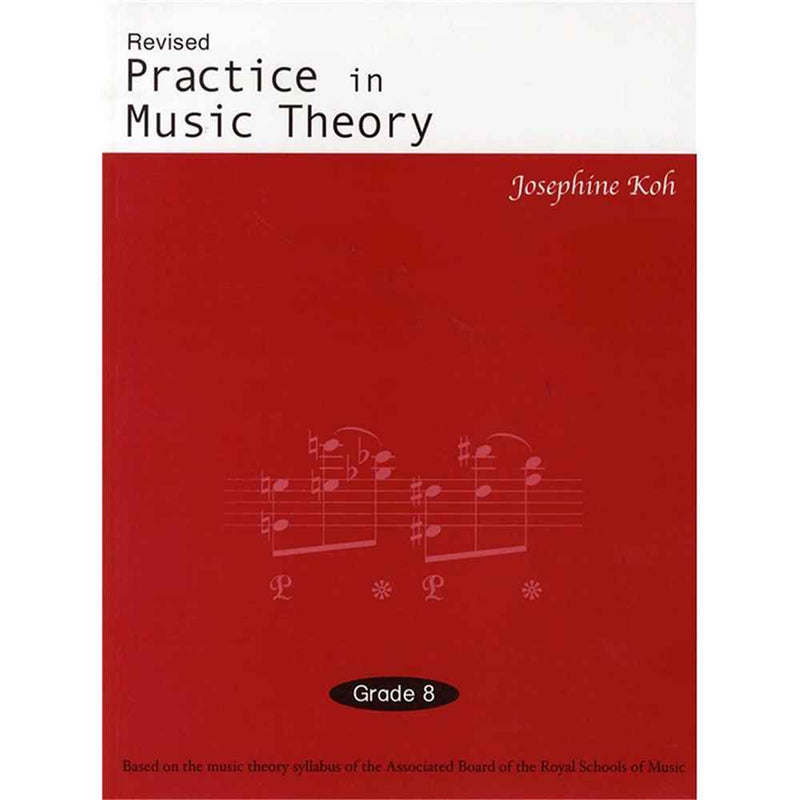 Practice in Music Theory Grade 8  cover
