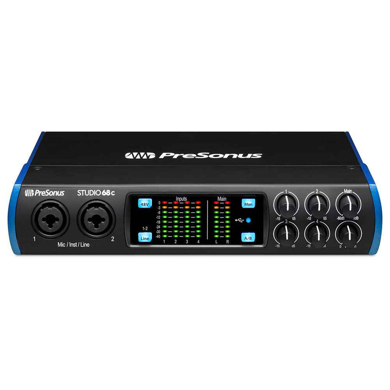 PreSonus 68C Audio Interface Top