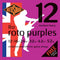 Rotosound R12 Electric Guitar Strings 12-52 Purples
