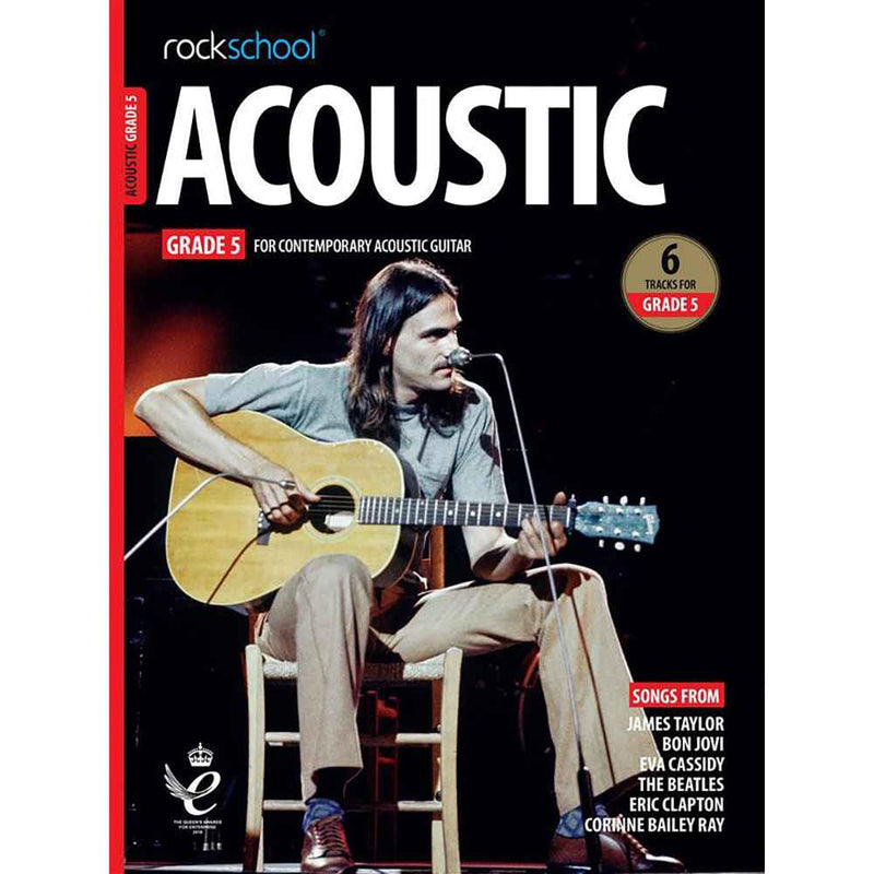 Rockschool Acoustic Guitar Grade 5 2019+ Exam Book