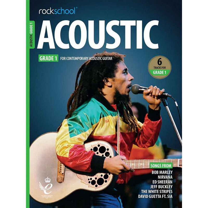 Rockschool Acoustic Guitar Grade 1 2019+ Exam Book