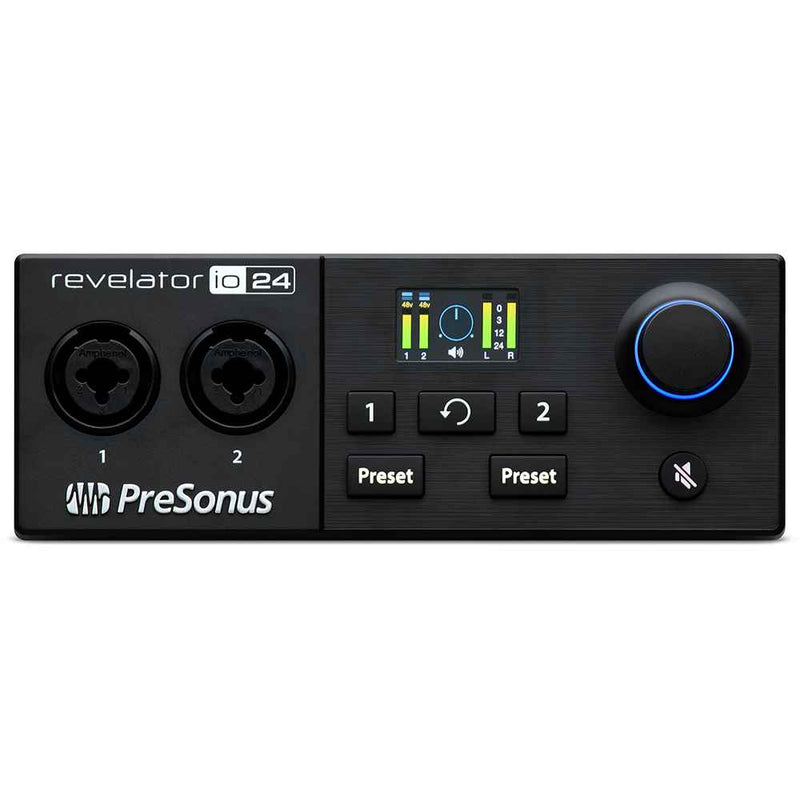 PreSonus Revelator io24 Audio Interface Front 1
