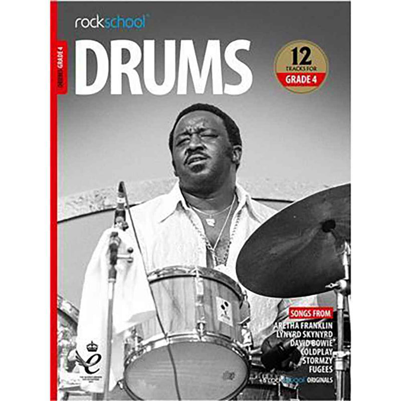 Rockschool Drums Grade 4 2018+ Exam Book