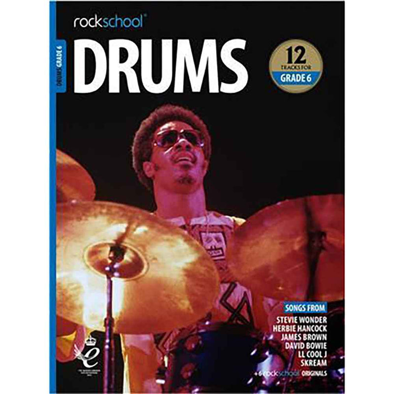 Rockschool Drums Grade 6 2018+ Exam Book