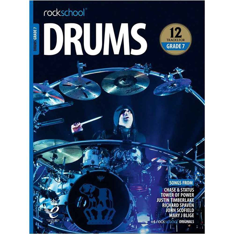 Rockschool Drums Grade 7 2018+ Exam Book