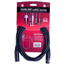 Superlux Microphone Cables: Fairline Series XLR - XLR 8FT