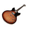 Sire Larry Carlton H7 Series Electric Guitar Tabacco Sunburst 335 Style Guitar Side Angle