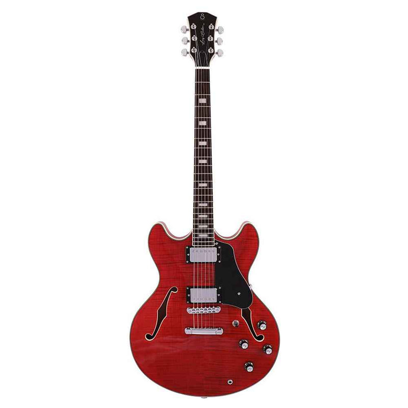 Sire Larry Carlton H7 Series Electric Guitar See Through Red Front
