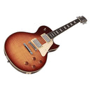 Sire Larry Carlton L7 Les Paul Electric Guitar Tabacco Burst Side Angle