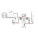 Nux Guitar Pedals Core Looper Stereo Signal Flow