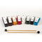 Koda 8 Note Chime Bar Set with beaters, Multicolour