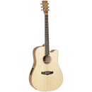 Tanglewood Electrco-Acoustic Guitar Java Series: TWJD CE Koa Dreadnought