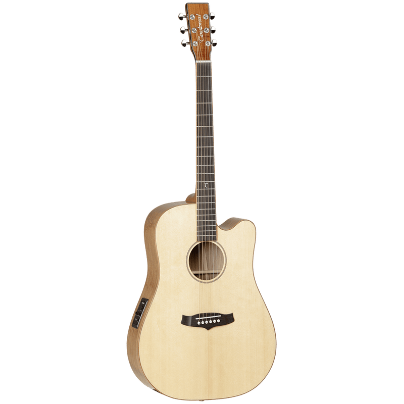 Tanglewood Electrco-Acoustic Guitar Java Series: TWJD CE Koa Dreadnought