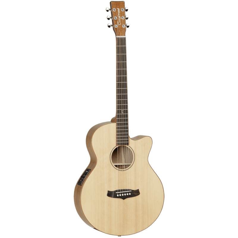Tanglewood Electrco-Acoustic Guitar Java Series: TWJSF CE Koa Folk Size