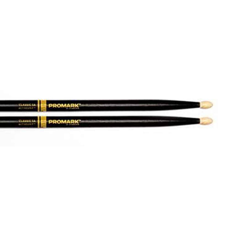 Promark Drumsticks: Classic Active Grip 5A Wood Tip