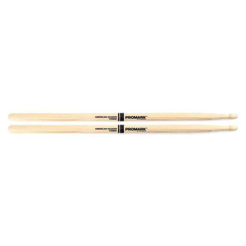 Promark Drumsticks: Hickory 5B Wood Tip