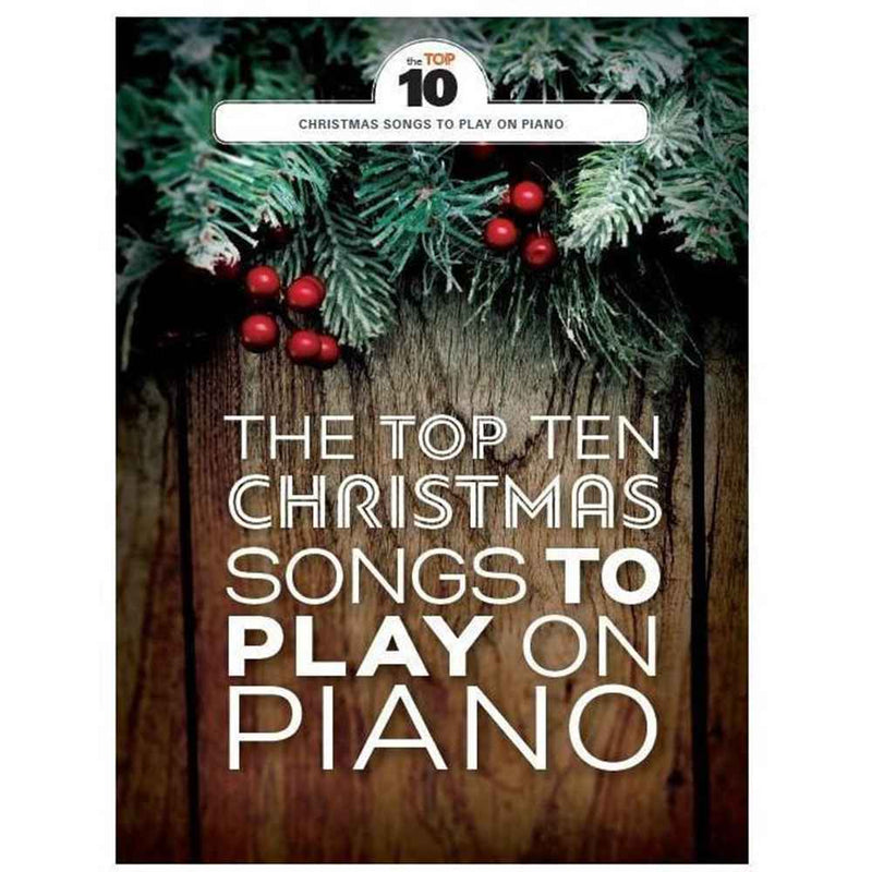 Top Ten Christmas Songs (Piano)