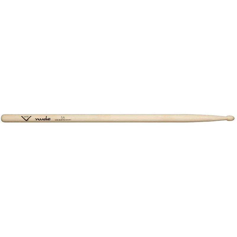 Vater Drums Sticks: 5A Nude Wood Tip Sticks, Natural Feel