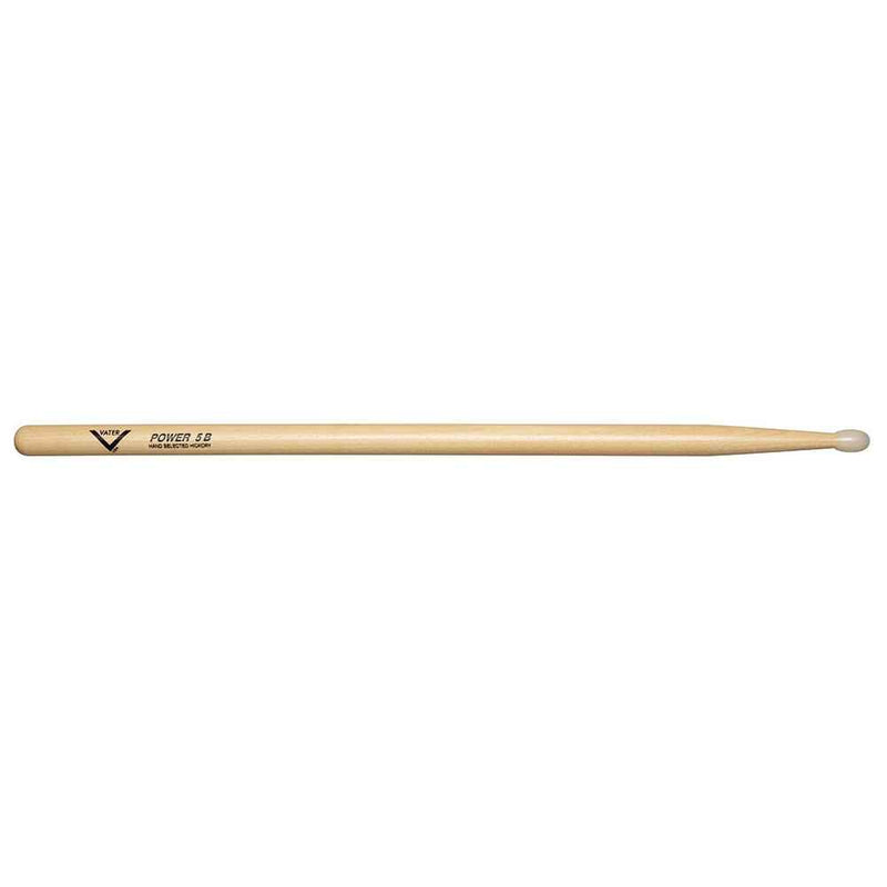 Vater Drum Sticks: 5B Power Nylon Tip Sticks